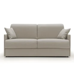 Canapé convertible tissu déhoussable Arthur - Lin - 3 places