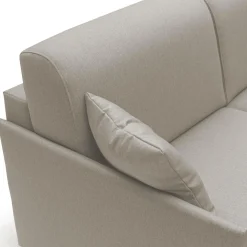 Canapé convertible tissu déhoussable Arthur - Lin - 3 places