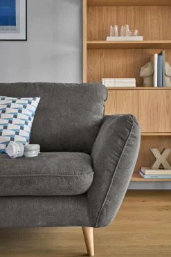 Canapé convertible tissu Persson - Gris