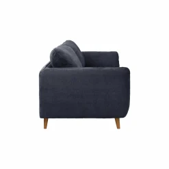 Canapé convertible tissu Persson - Bleu Marine