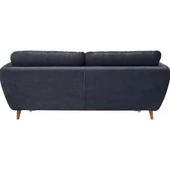 Canapé convertible tissu Persson - Bleu Marine