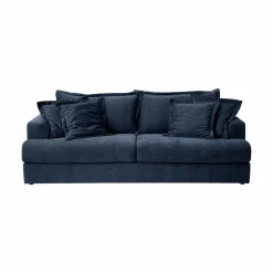 Canapé convertible tissu Pacha - Bleu