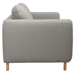 Canapé convertible tissu Portimo - Gris Clair