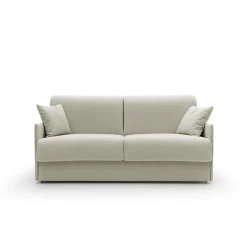 Canapé convertible tissu recyclé déhoussable Arthur - Lin - 3 places