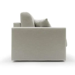 Canapé convertible tissu recyclé déhoussable Aubin - Lin - Grand 3 places