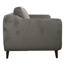 Canapé convertible velours Prince - Gris
