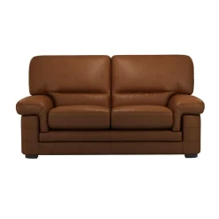 Canapé cuir Melbourne - Cognac - 2 places