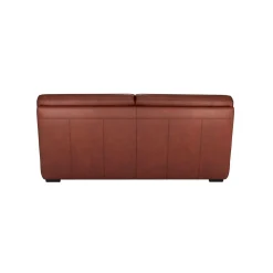 Canapé cuir Valentina - Brandy - 3 places