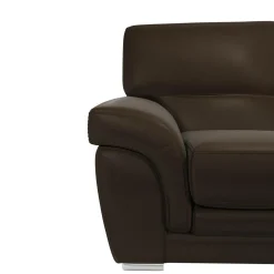 Canapé cuir Vittoria - Coffee - 2 places