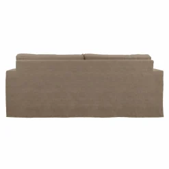 Canapé lin déhoussable Martigues - Naturel - 3 places