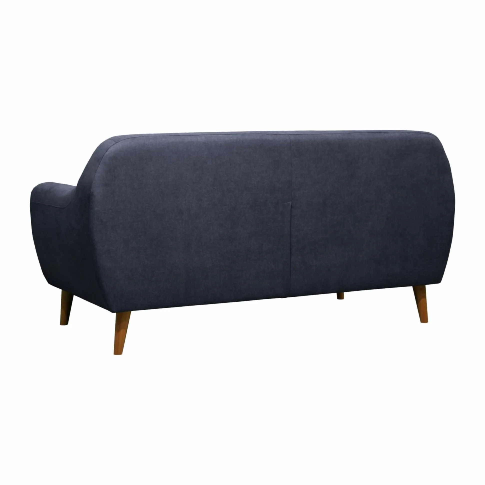 Canapé tissu Agathe - Bleu - 2 places