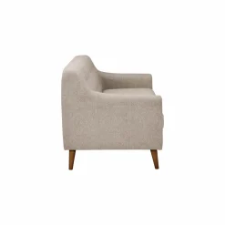 Canapé tissu Agathe - Crème - 3 places