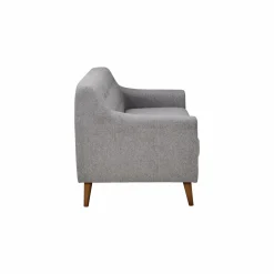 Canapé tissu Agathe - Gris Clair - 2 places