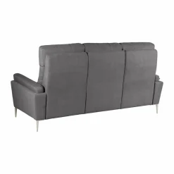 Canapé tissu Boston - Ardoise - Grand 3 places
