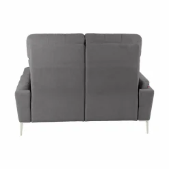 Canapé tissu Boston - Ardoise - 2 places