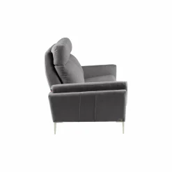 Canapé tissu Boston - Ardoise - 3 places