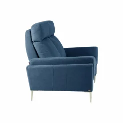 Canapé tissu Boston - Bleu Jean - 2 places