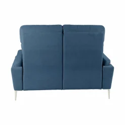 Canapé tissu Boston - Bleu Jean - 2 places