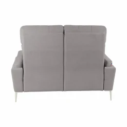 Canapé tissu Boston - Gris Clair - 2 places