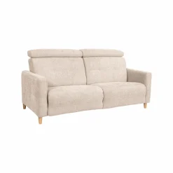 Canapé tissu Chambord - Ivoire - 3 places