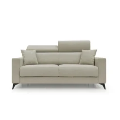 Canapé tissu déhoussable Alden - Lin - 3 places