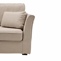 Canapé tissu déhoussable Marbella - Sable - 2 places