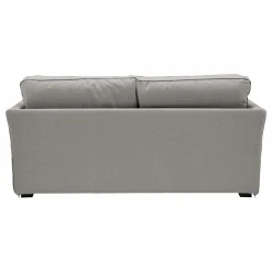 Canapé tissu déhoussable Marbella - Gris - 2 places