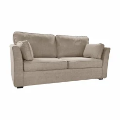 Canapé tissu déhoussable Marbella - Beige - 3 places