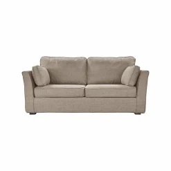 Canapé tissu déhoussable Marbella - Beige - 2 places