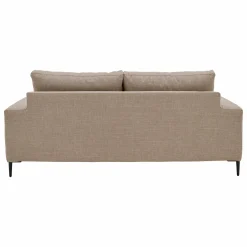 Canapé tissu déhoussable Morgan - Beige - 2 places