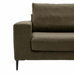 Canapé tissu déhoussable Morgan - Vert Forêt - 3 places