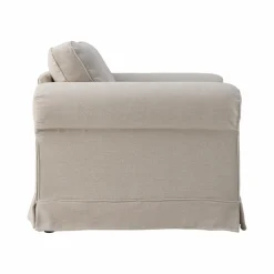 Canapé tissu déhoussable Naxos - Beige - 3 places