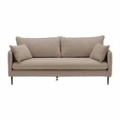 Canapé tissu Oden - Beige - 2 places