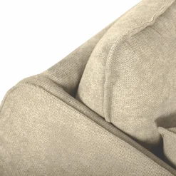 Canapé tissu Oden - Crème - 2 places