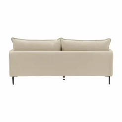 Canapé tissu Oden - Crème - 3 places