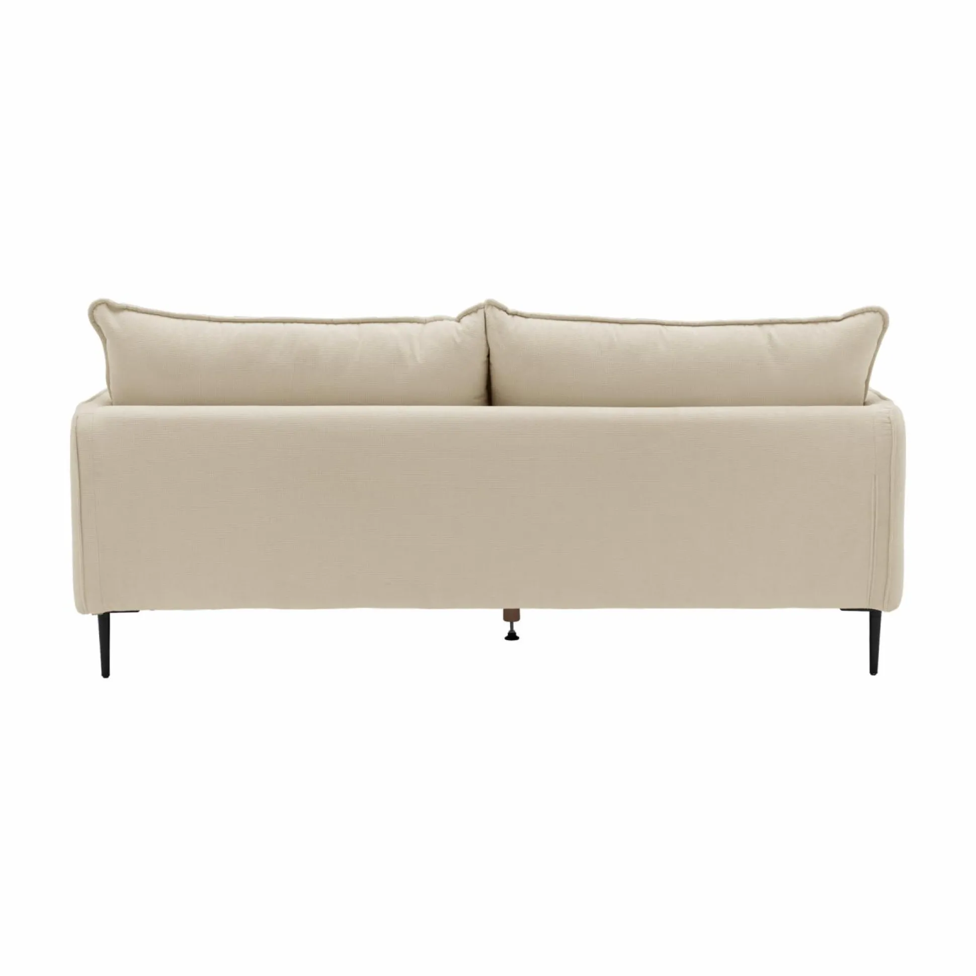 Canapé tissu Oden - Crème - 3 places