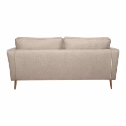 Canapé tissu Ondine - Crème - 3 places
