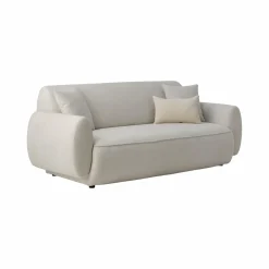 Canapé tissu Orus - Naturel - 3 places