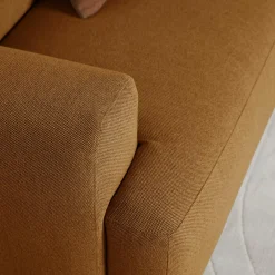 Canapé tissu Pavel - Moutarde