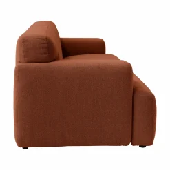 Canapé tissu Pavel - Rouille