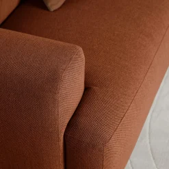 Canapé tissu Pavel - Rouille