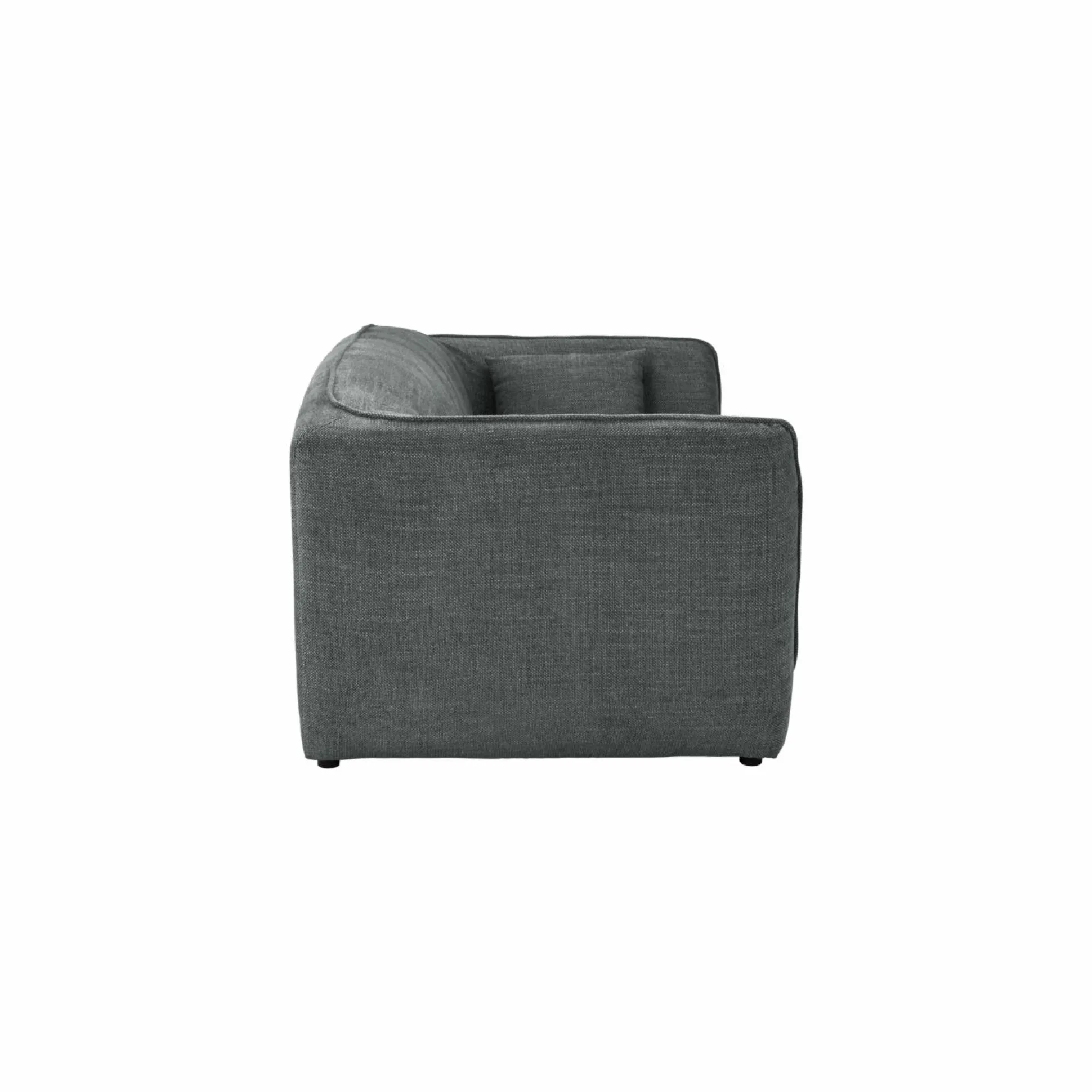 Canapé tissu Phara - Acier