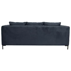 Canapé tissu Pornic - Bleu Marine - 3 places