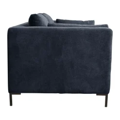 Canapé tissu Pornic - Bleu Marine - 2 places