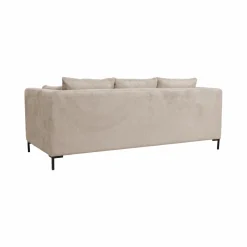 Canapé tissu Pornic - Ivoire - 2 places