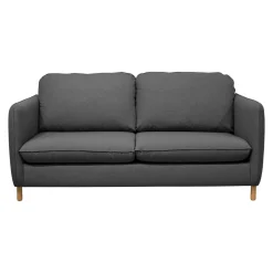 Canapé tissu Portimo - Gris Foncé