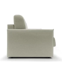 Canapé tissu recyclé déhoussable Arthur - Lin - 3 places