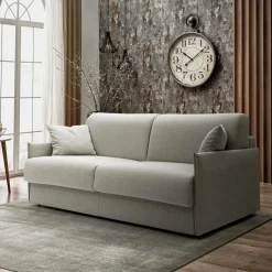 Canapé tissu recyclé déhoussable Arthur - Lin - Grand 3 places