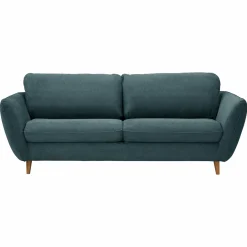 Canapé tissu structuré Persson - Océan - 3 places