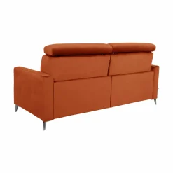 Canapé velours Cheverny - Rouille - 3 places